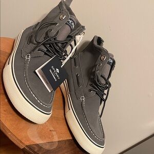 Sperry Men's Charcoal Boat Shoes